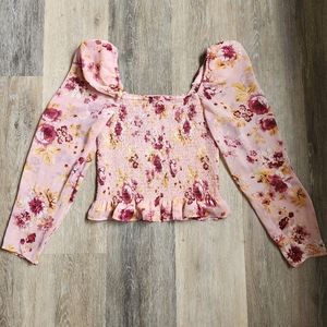 NWT EXPRESS FLORAL TOP